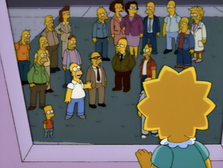 Illustration for article titled Lisa fears she’s slipping on a Simpsons, in fact, slipping